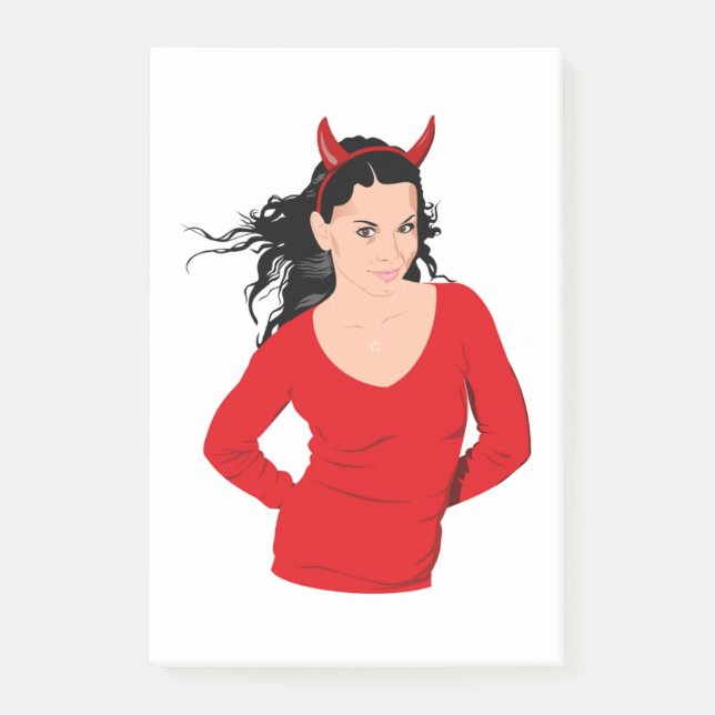 POST-IT® DEVIL GIRL (Devant)