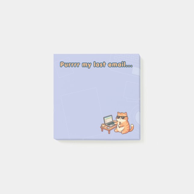 Post-It d'humour de bureau | Selon mon dernier cou (Devant)