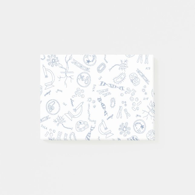 Post-it® Diagrammes scientifiques en biologie (Devant)