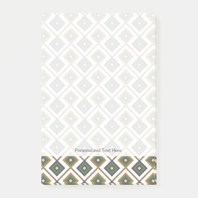 Post-it® Diamante en vert (Devant)