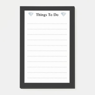 Post-it® Diamants élégants Liés À Faire