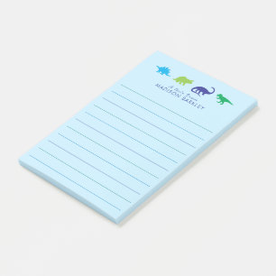 Post-it® Dinosaur bleu Cute Dino