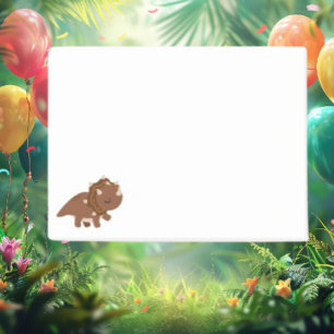 Post-it® Dinosaure Boho Brown