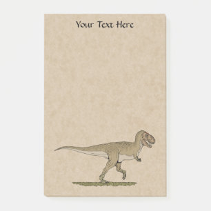 Post-it® Dinosaure crétacé Tyrannosaurus rex Post-it Note