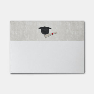Post-it® Diplôme de casquette d'obtention du diplôme