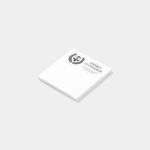 Post-it® Diplôme de droit moderne personnalisé