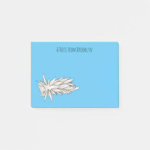 Post-it® Dirona albolineata nudibranche dessin animé