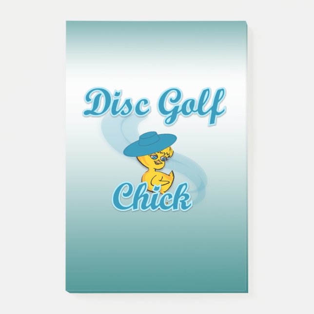 Post-it® Disc Golf Chick #3 (Devant)