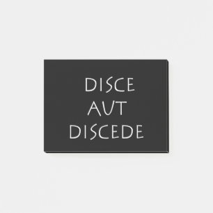 Post-it® Disce aut disceder