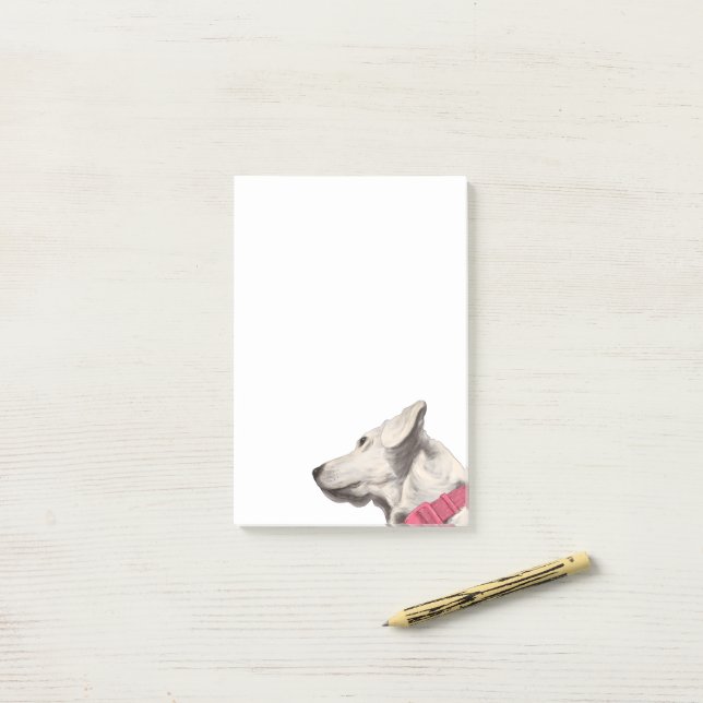 Post-it® Doggy (Sur un bureau)