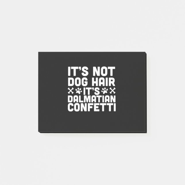 Post-it® Don de chien | Ce Ne Sont Pas Des Cheveux De Chien (Devant)