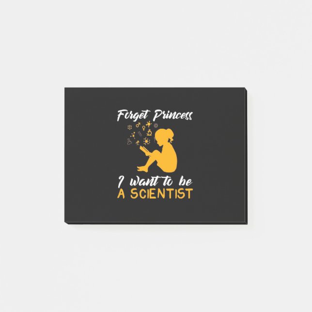 Post-it® Don de scientifique | Je Suis Un Futur Scientifiqu (Devant)