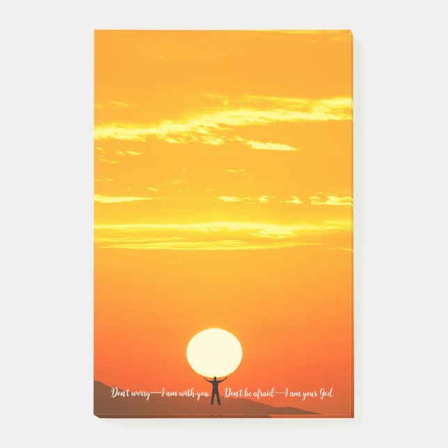 Post-it® Don’t worry, I am with you. - (Devant)