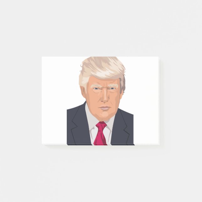 Post-it® Donald Trump font face (Devant)