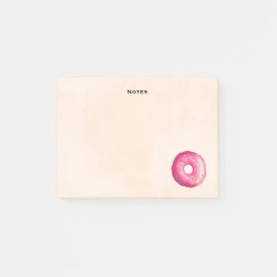 Post-it® Donut With Pink Frosting And Sprinkles