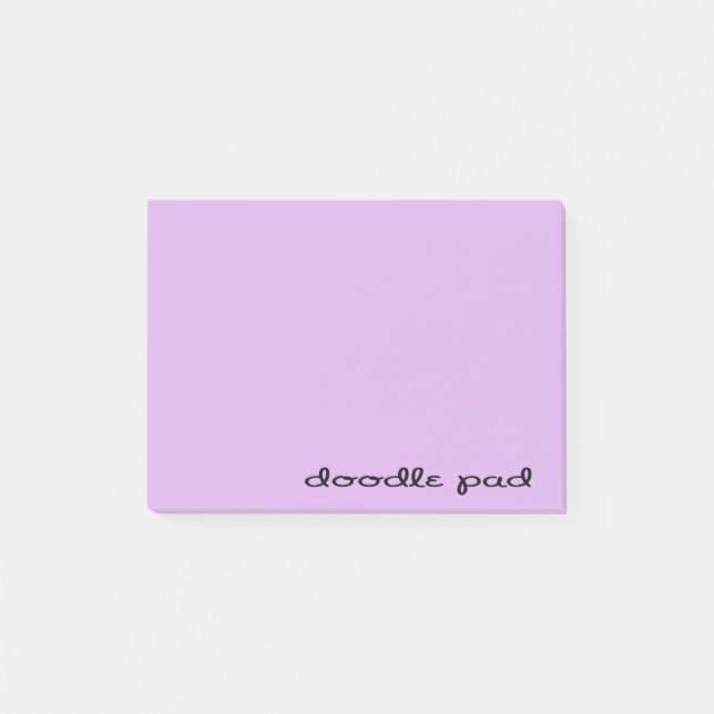 Post-it® Doodle Pad violet (Devant)