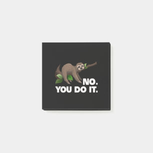Post-it® Dormir Sloth No You Do It Sloth Amateurs de parfum