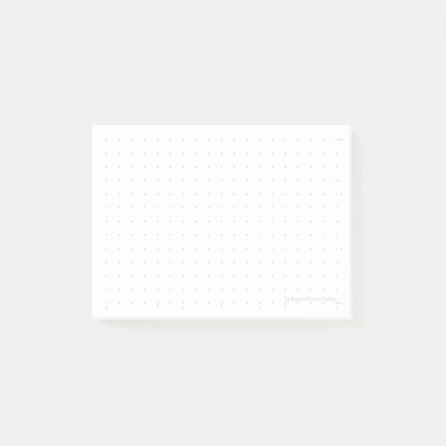 Post-it® Dot-Grid Autocollant 10*7 (EA) (Devant)