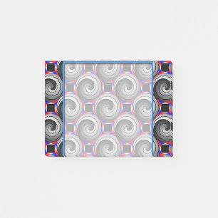 Post-it® Double Yin Yang Spiral par Kenneth Yoncich