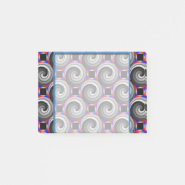 Post-it® Double Yin Yang Spiral par Kenneth Yoncich (Devant)