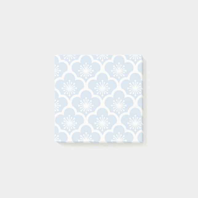 Post-it® Douce Sakura Neutre - Bleu Poudre (Devant)