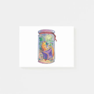 Post-it® Dragon cosy lisant des livres