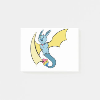 Post-it® Dragon de chauve-souris à prière
