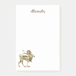 Post-it® Dragon gothique Griffin Renaissance Personnalisé