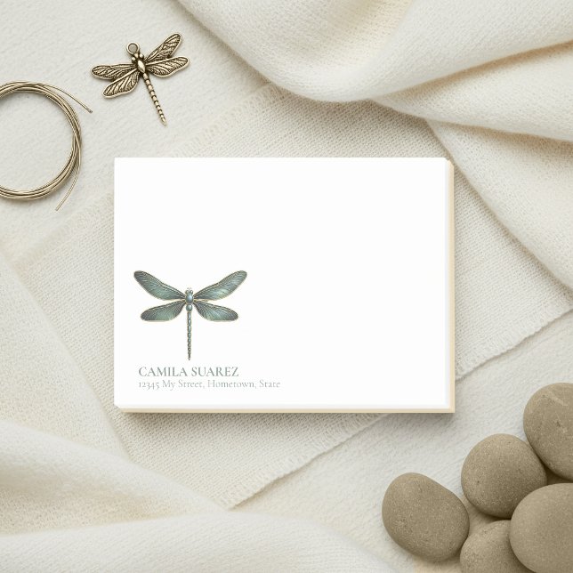 Post-it® Dragonfly Fantaisiste Vert Sauge ID1310 (Créateur téléchargé)