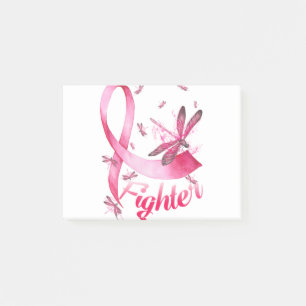 Post-it® Dragonfly rose Ribbon Cancer du sein