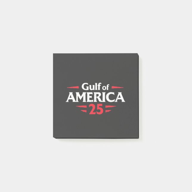 Post-it® Drapeau américain patriotique du golfe d'Amérique  (Devant)