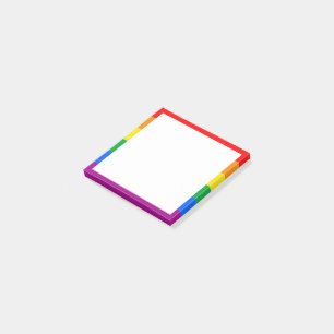 Post-it® Drapeau arc-en-ciel de la fierté LGBTQ+