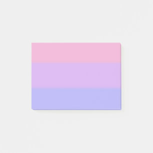 Post-it® Drapeau bisexuel de fierté de Falln