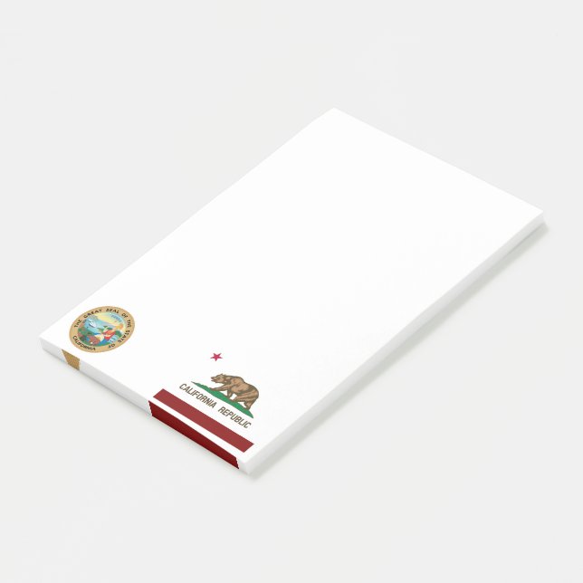 Post-it® Drapeau de Californie (Incliné)