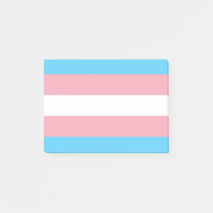 Post-it® Drapeau de fierté transgenre - Arc-en-ciel LGBT