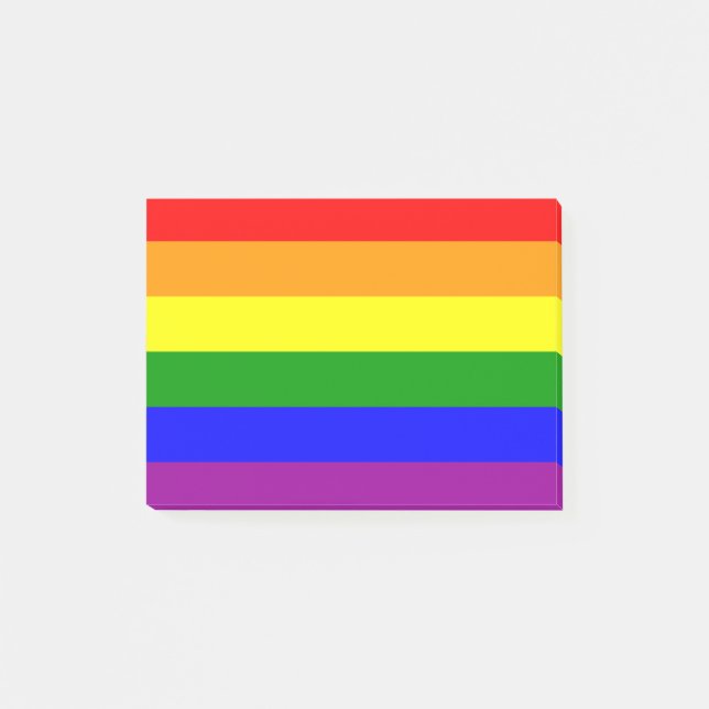 Post-it® Drapeau de la fierté gay (Devant)
