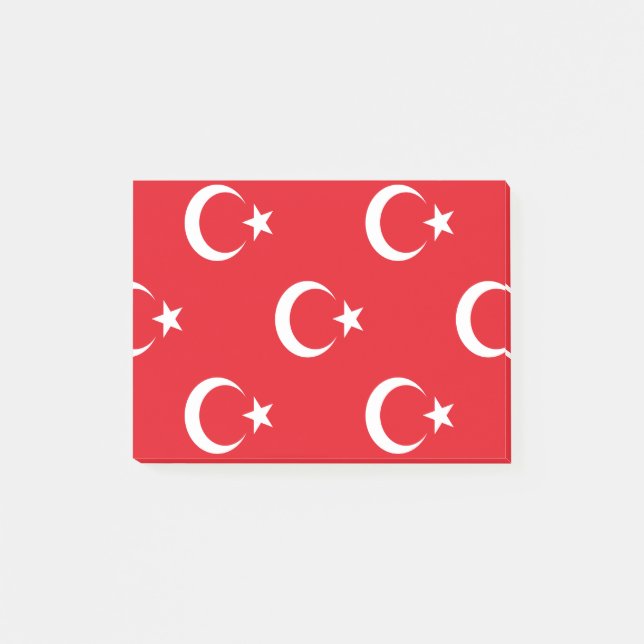 Post-it® Drapeau de la Turquie (Devant)