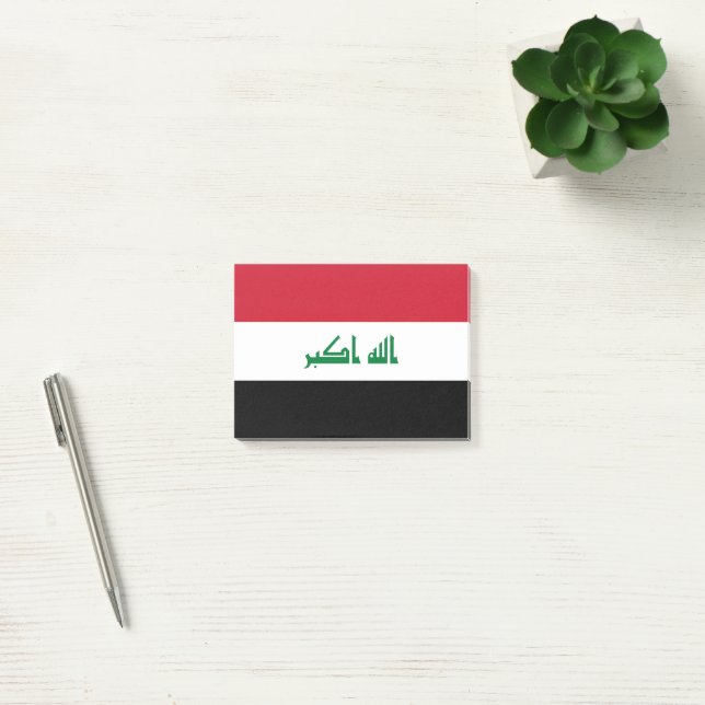 Post-it® Drapeau de l'Irak (Bureau)