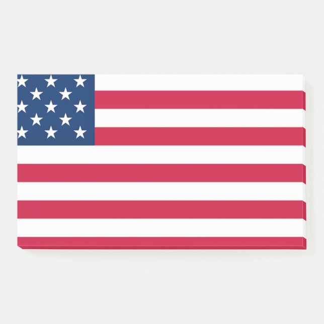 Post-it® Drapeau des États-Unis d'Amérique (Devant)