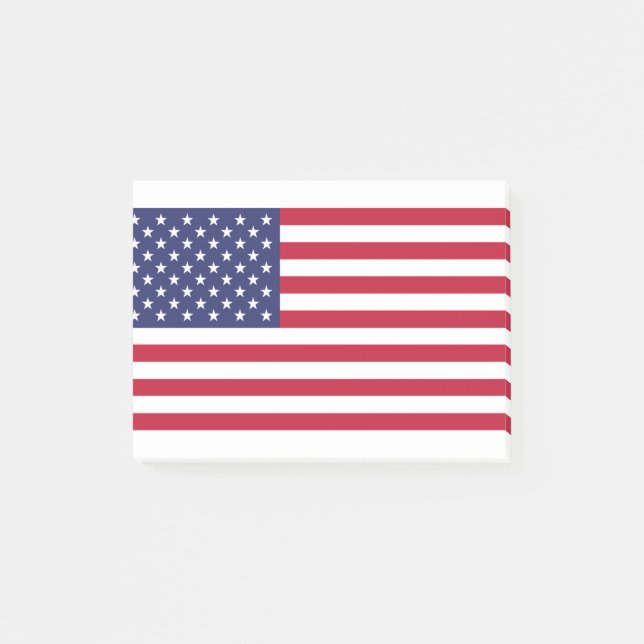 Post-it® Drapeau des États-Unis d'Amérique (Devant)