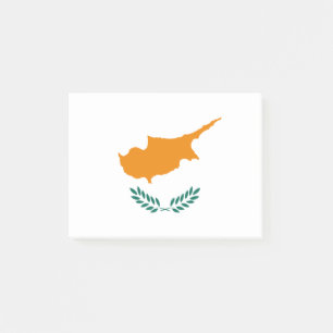 Post-it® Drapeau des notes de Courrier-it® de la Chypre