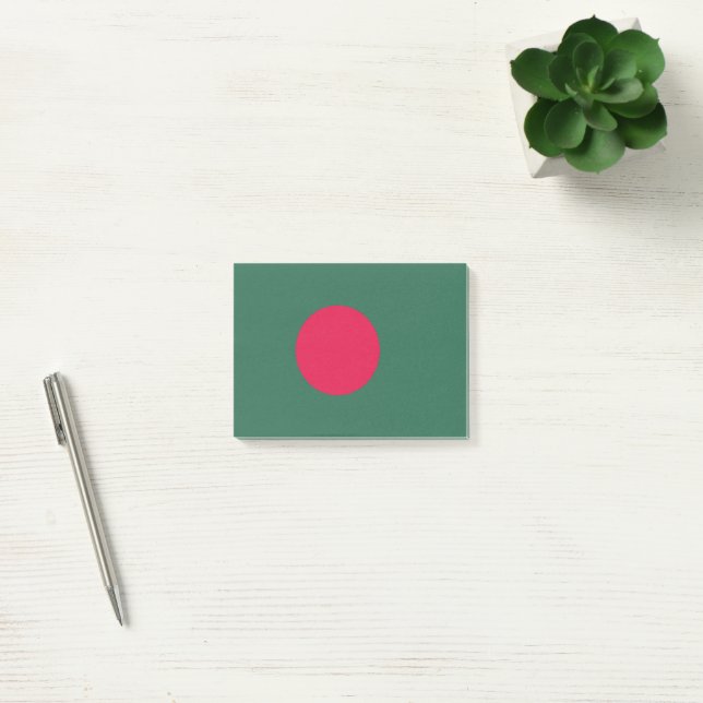 Post-it® Drapeau du Bangladesh (Bureau)