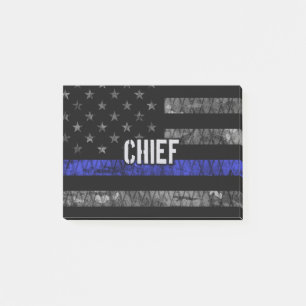 Post-it® Drapeau du chef de la police en détresse