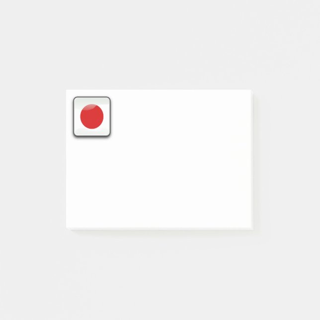 Post-it® Drapeau du Japon (Devant)