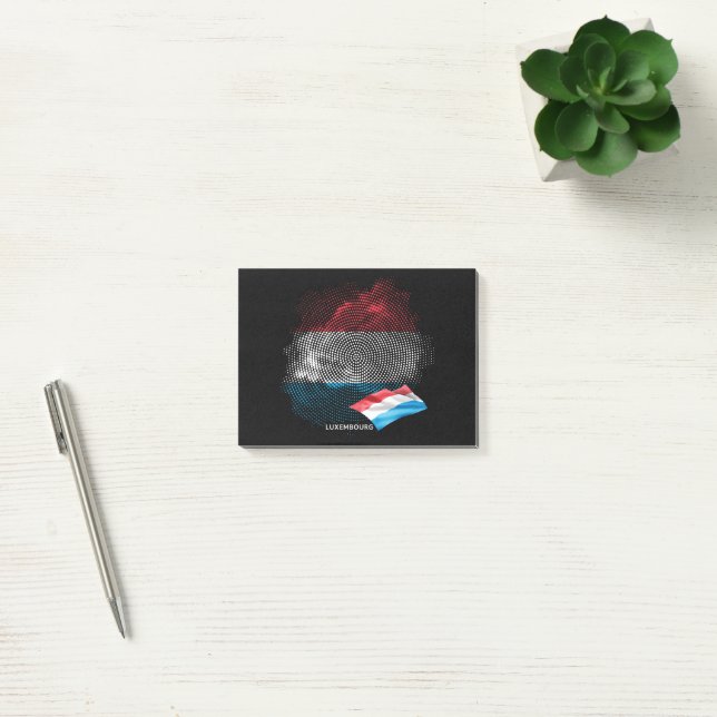 Post-it® Drapeau du Luxembourg (Bureau)