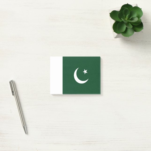 Post-it® Drapeau du Pakistan (Bureau)