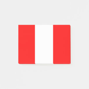 Post-it® Drapeau du Pérou