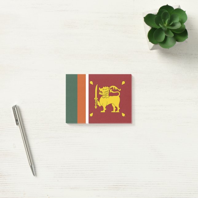 Post-it® Drapeau du Sri Lanka (Bureau)