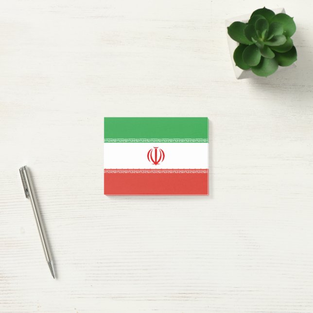 Post-it® Drapeau iranien (Bureau)
