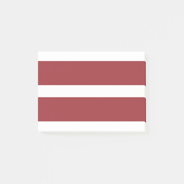 Post-it® Drapeau Lettonie (Devant)